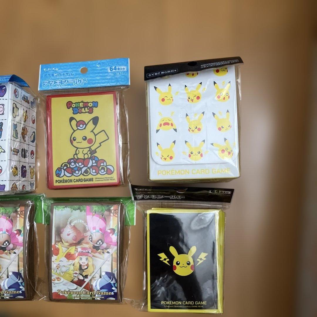 【ポケカサプライ】スリーブ・プレイマット・デッキケースセット全18点セット