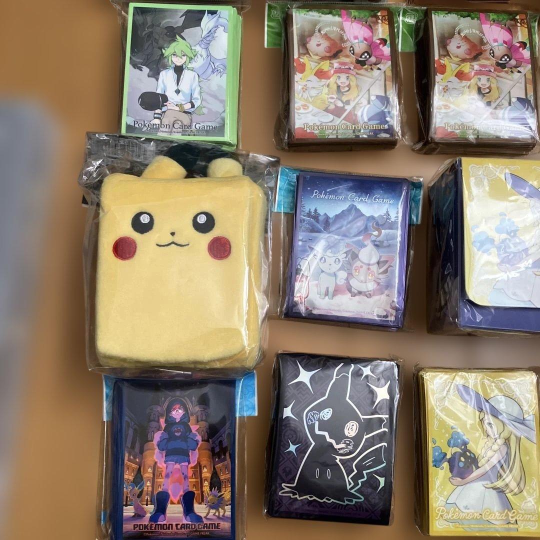 【ポケカサプライ】スリーブ・プレイマット・デッキケースセット全18点セット