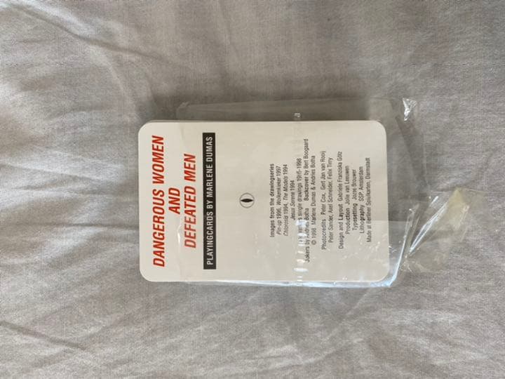 【貴重】Marlene Dumas マルレーネ・デュマス トランプ