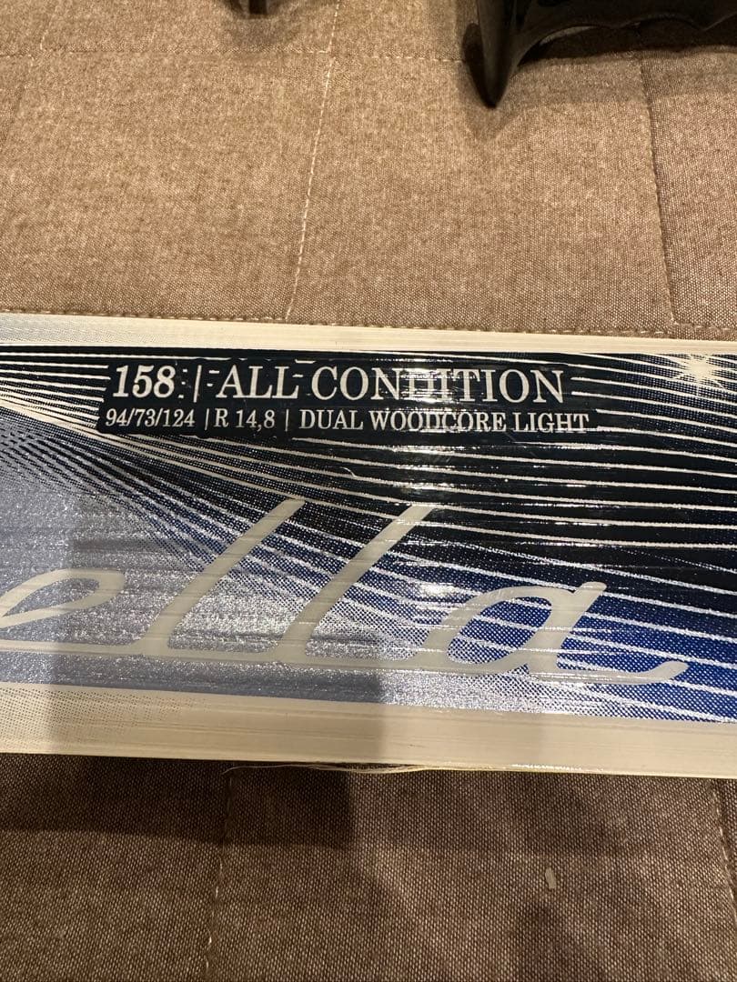 Völkl スキー 青白 ポール付き