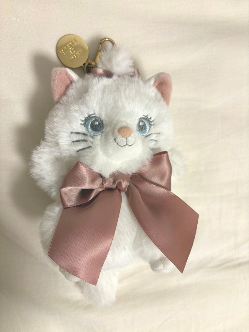 ディズニー　マリー　メゾンドフルール　ぬいぐるみ　エコバッグ　キーチェーン