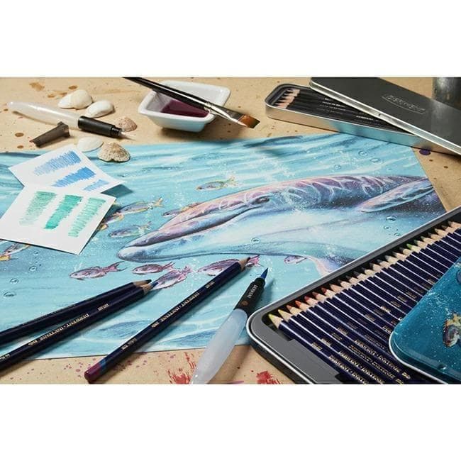 【新品未使用】DERWENT INKTENSE水彩色鉛筆36本セットダーウェント