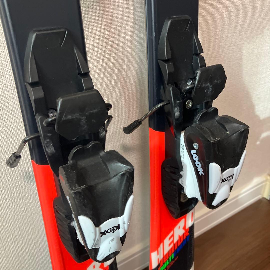 ROSSIGNOL HERO 110cm スキー 板 ビンディング付きジュニア用