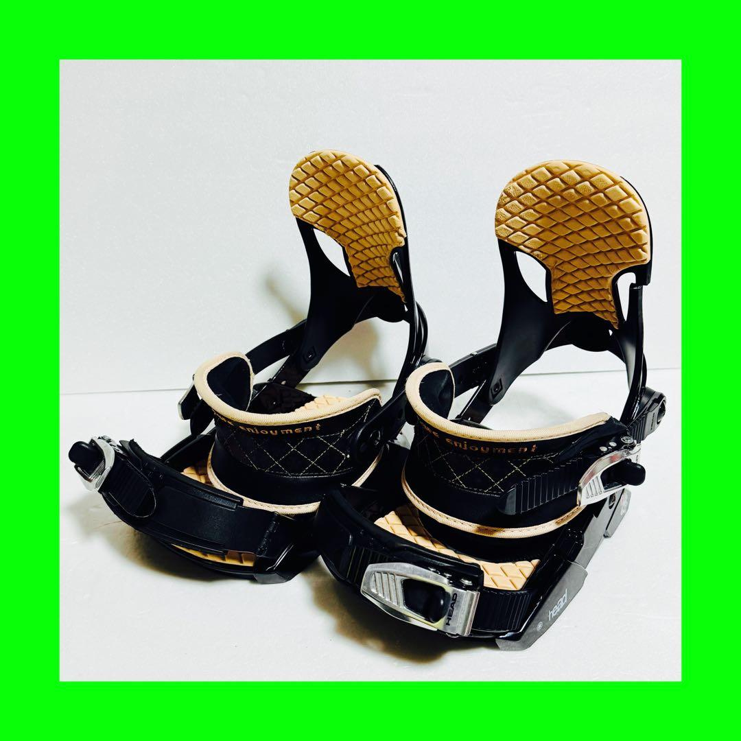 sサイズ　head スノーボードビンディング ブラック