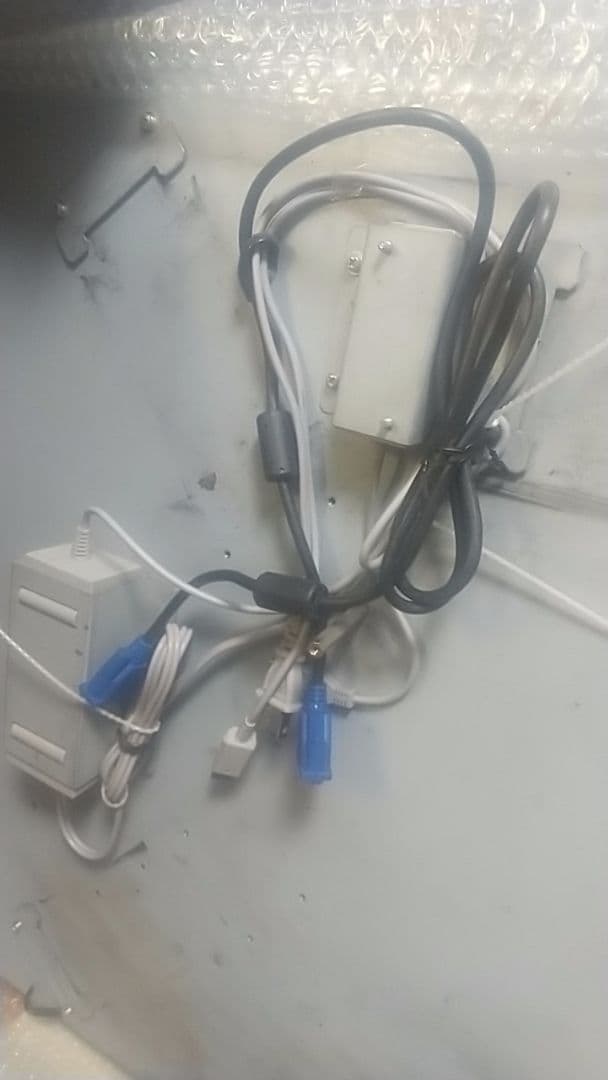 RVA業務用Wii互換基盤下部AC(電源ケーブル)&MOTORPCB BOX