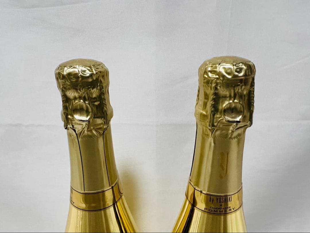 2本セット！ワイ バイ ヨシキ x シャンパーニュ ポメリーブリュット　未開封
