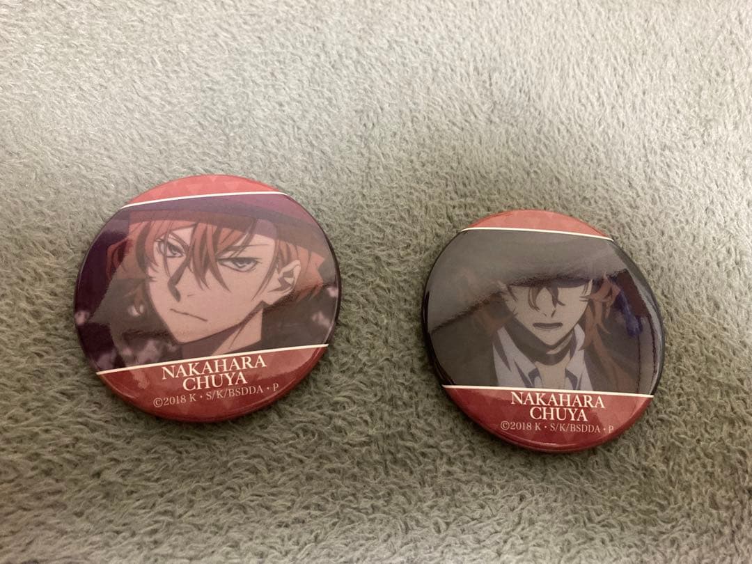 DEADAPPLE　太宰　太宰治　缶バッジ　文豪ストレイドッグス　中也　中原中也