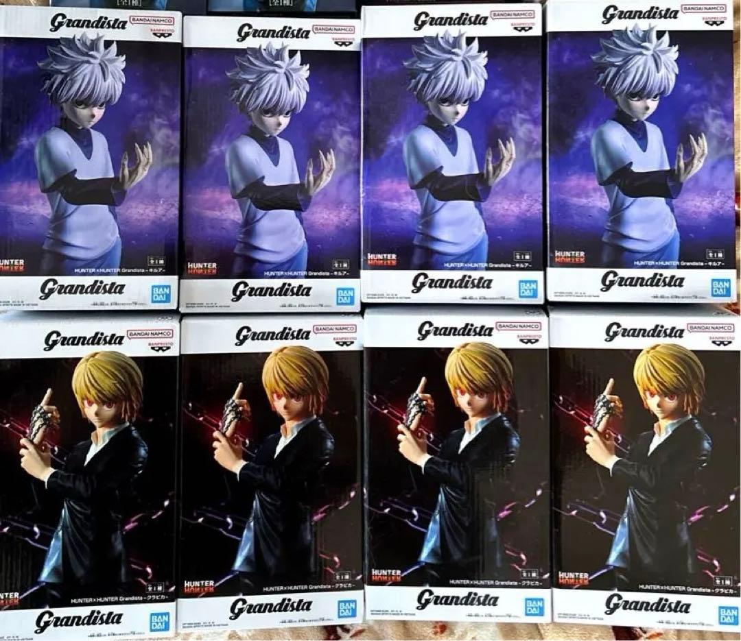 HUNTERXHUNTER　キルア4個　クラピカ4個 クロロ4個　合計12セット