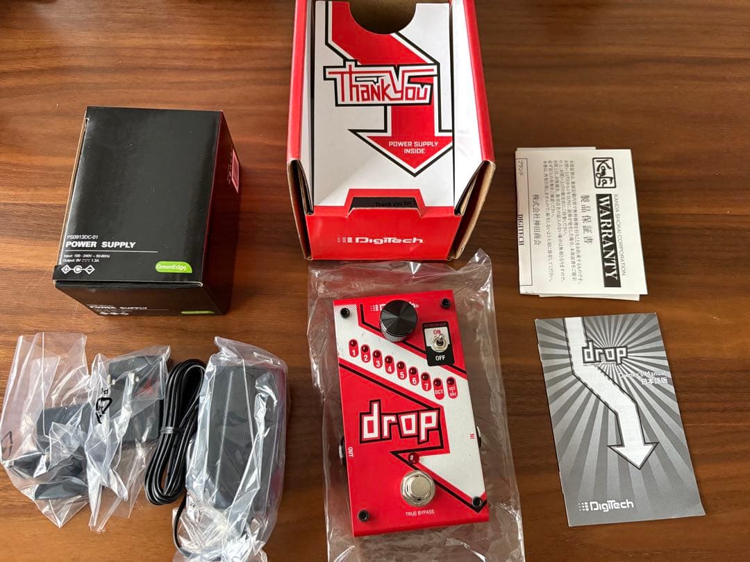 DigiTech Drop ギターエフェクター レッド