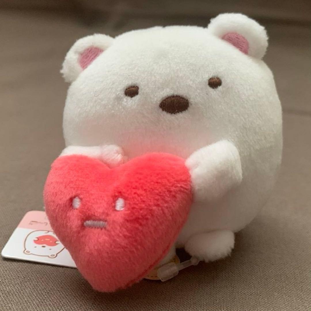 [1984]すみっコぐらし　てのりぬいぐるみ　しろくまのてづくりぬいぐるみ　５点