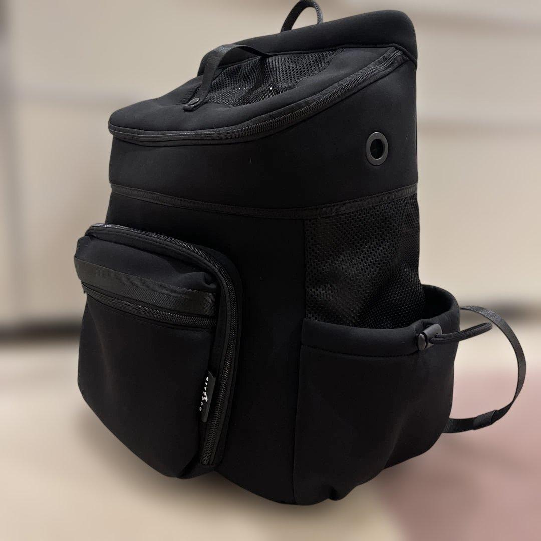 CITYDOG ネオプレーンバックパックキャリー　黒　Lサイズ