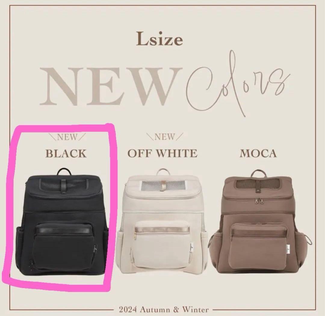 CITYDOG ネオプレーンバックパックキャリー　黒　Lサイズ