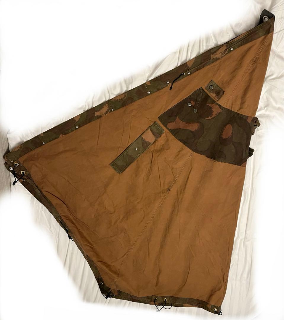 ハンガリー軍　軍幕　ハリケーンカモ　ポンチョテント　1枚