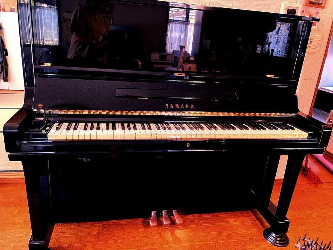 値下げ‼︎ YAMAHA アップライトピアノ　U3A 黒　美品！！