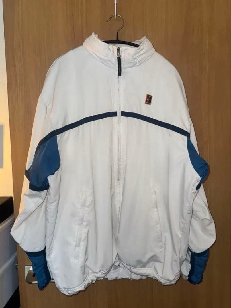 超激レアフード付き　90s NIKE テニスラインジャケット