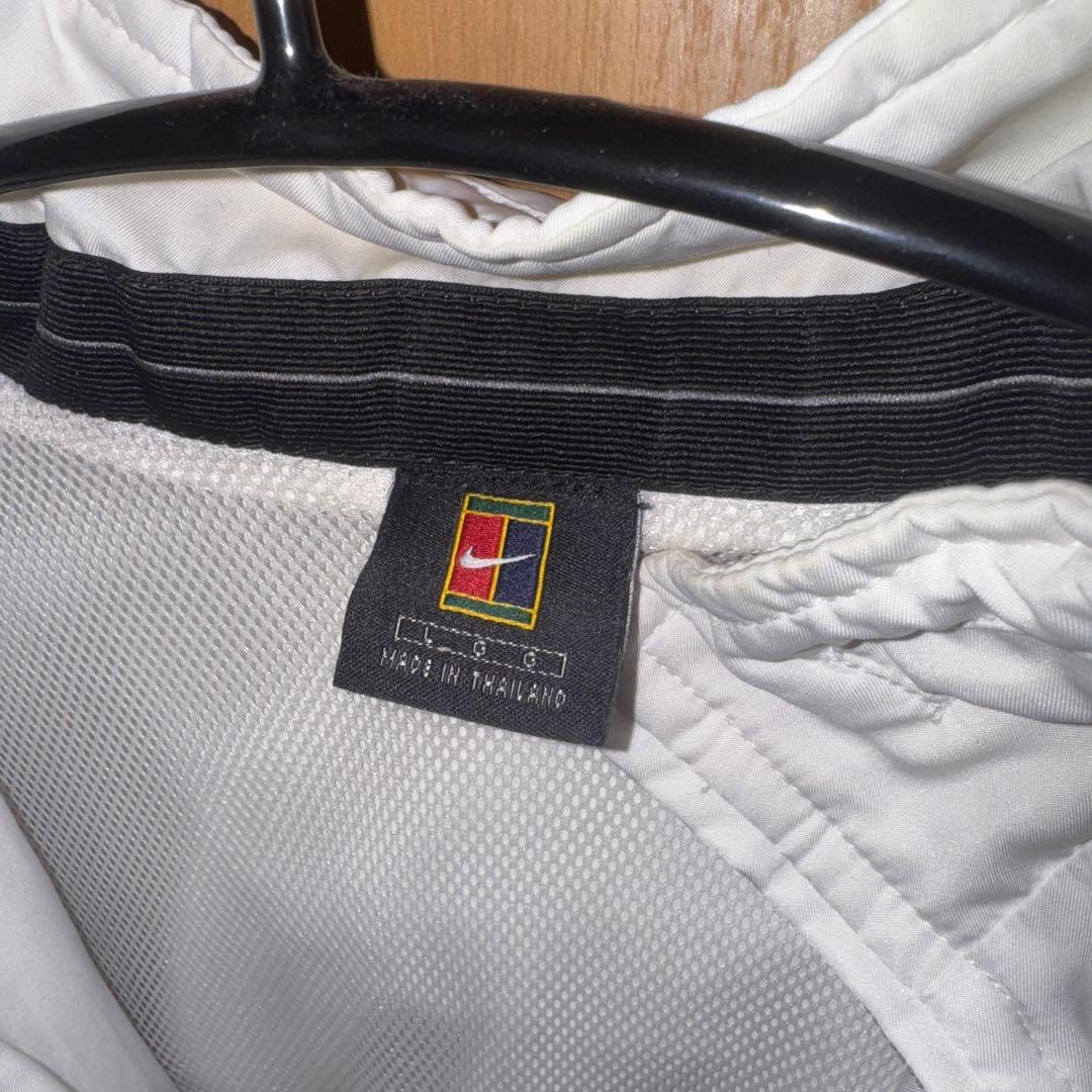 超激レアフード付き　90s NIKE テニスラインジャケット