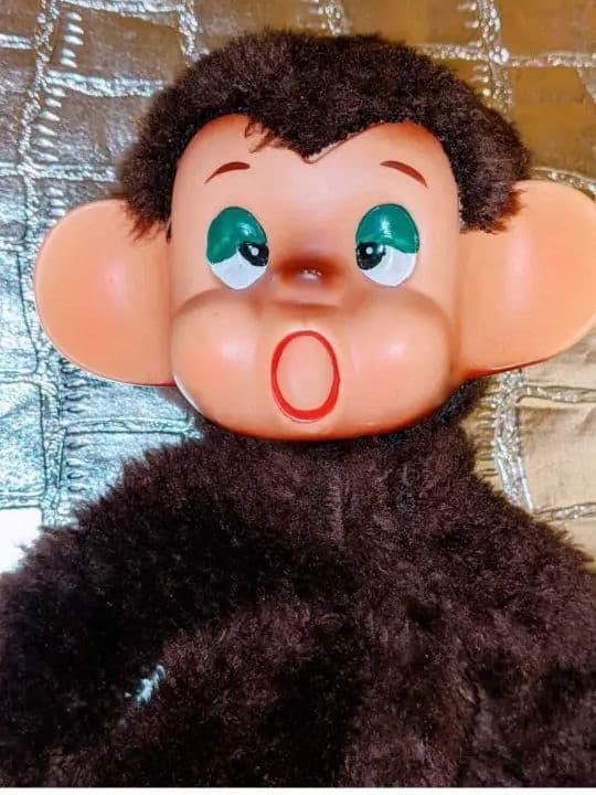 くたくたモンキー 猿 ぬいぐるみ 人形 さる サル 昭和レトロ ビンテージ