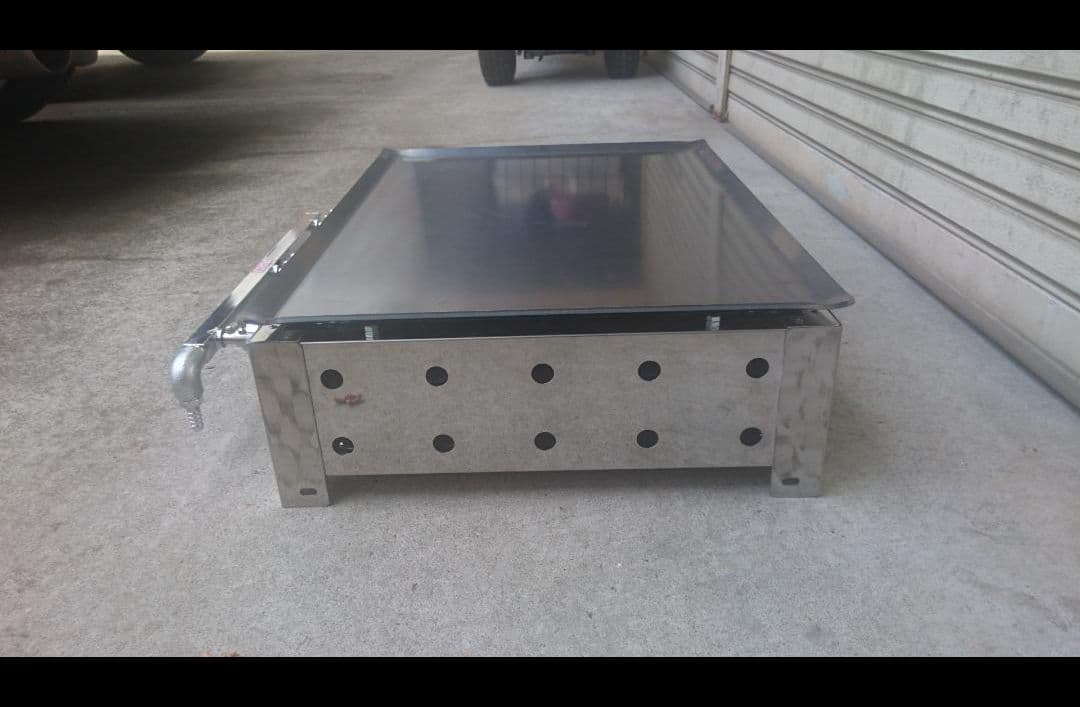 ステンレス製 3バーナー ガスグリドル