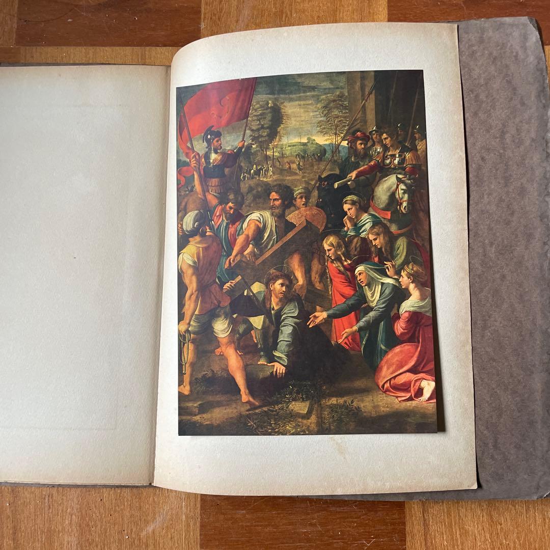 骨董 ラファエロ（Raffael）画集 「10点の彩色された複製画」