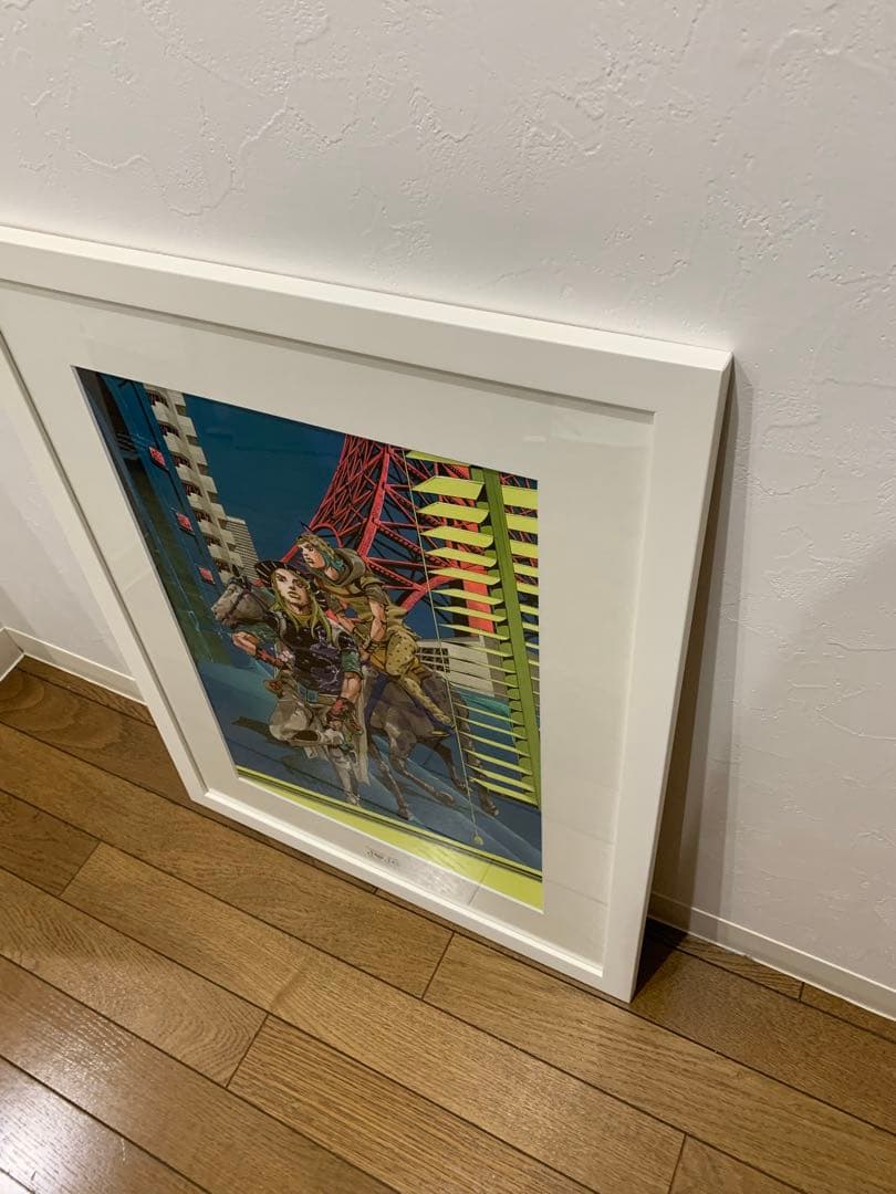 【美品】ジョジョの奇妙な冒険　複製原画　７部　ジョニィ＆ジャイロ