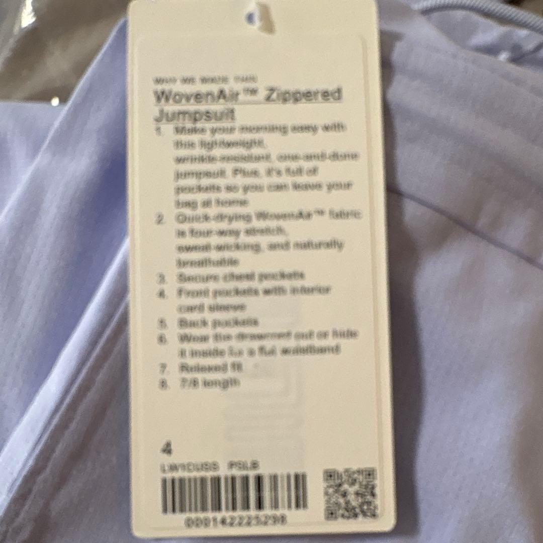 ルルレモン　ジャンプスーツ