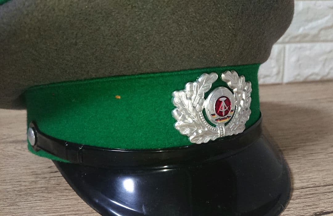 レア 稀少 当時物 東ドイツ NVA 制帽 軍帽 国境警備隊 サイズ55