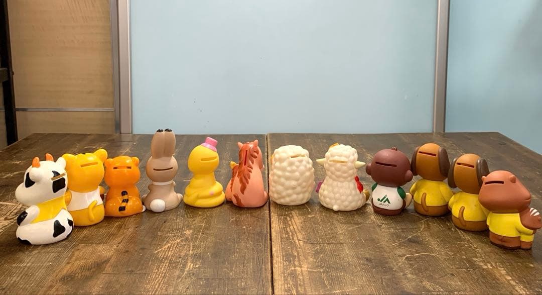 ソフビ貯金箱 計20点 まとめ売り JA スシロー 阪神タイガース 銀行