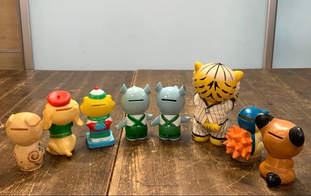 ソフビ貯金箱 計20点 まとめ売り JA スシロー 阪神タイガース 銀行