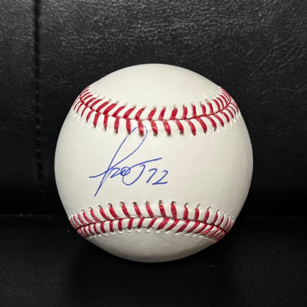 ドジャース ミゲル ロハス 直筆サイン ボール MLB ホログラム