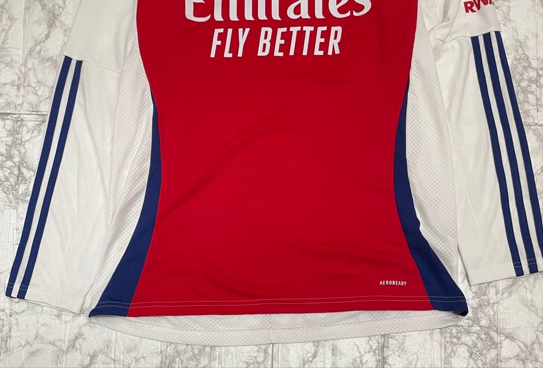 U172 2XLサイズ　アーセナル 24/25 長袖ホームユニフォーム