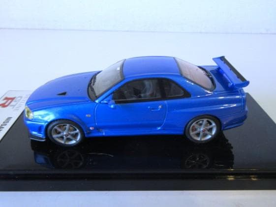 特価 BBR 1/43 日産 スカイライン GT-R(R34) ベイサイドブルー