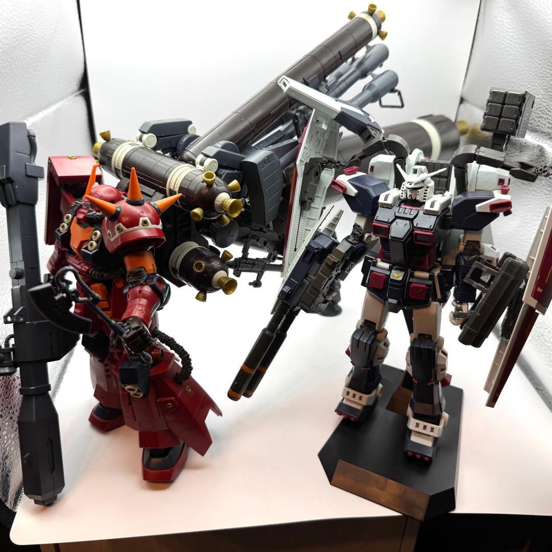 MG 1/100 サイコザク&フルアーマーガンダム Ver.Ka ジャンク