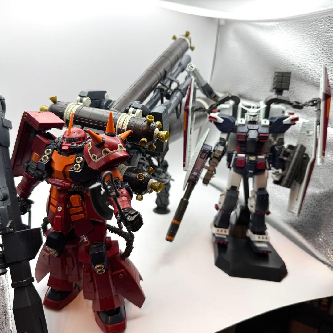 MG 1/100 サイコザク&フルアーマーガンダム Ver.Ka ジャンク