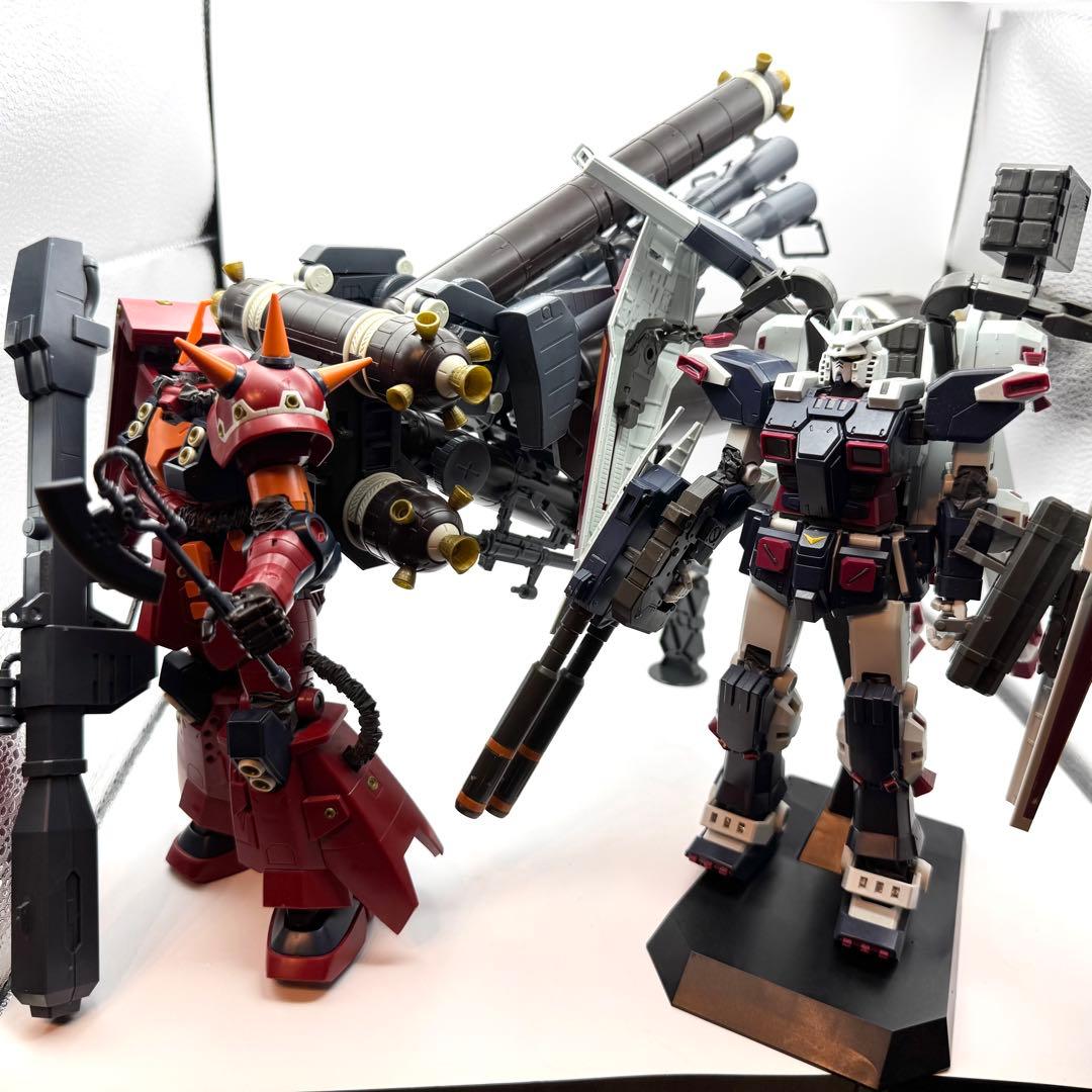 MG 1/100 サイコザク&フルアーマーガンダム Ver.Ka ジャンク