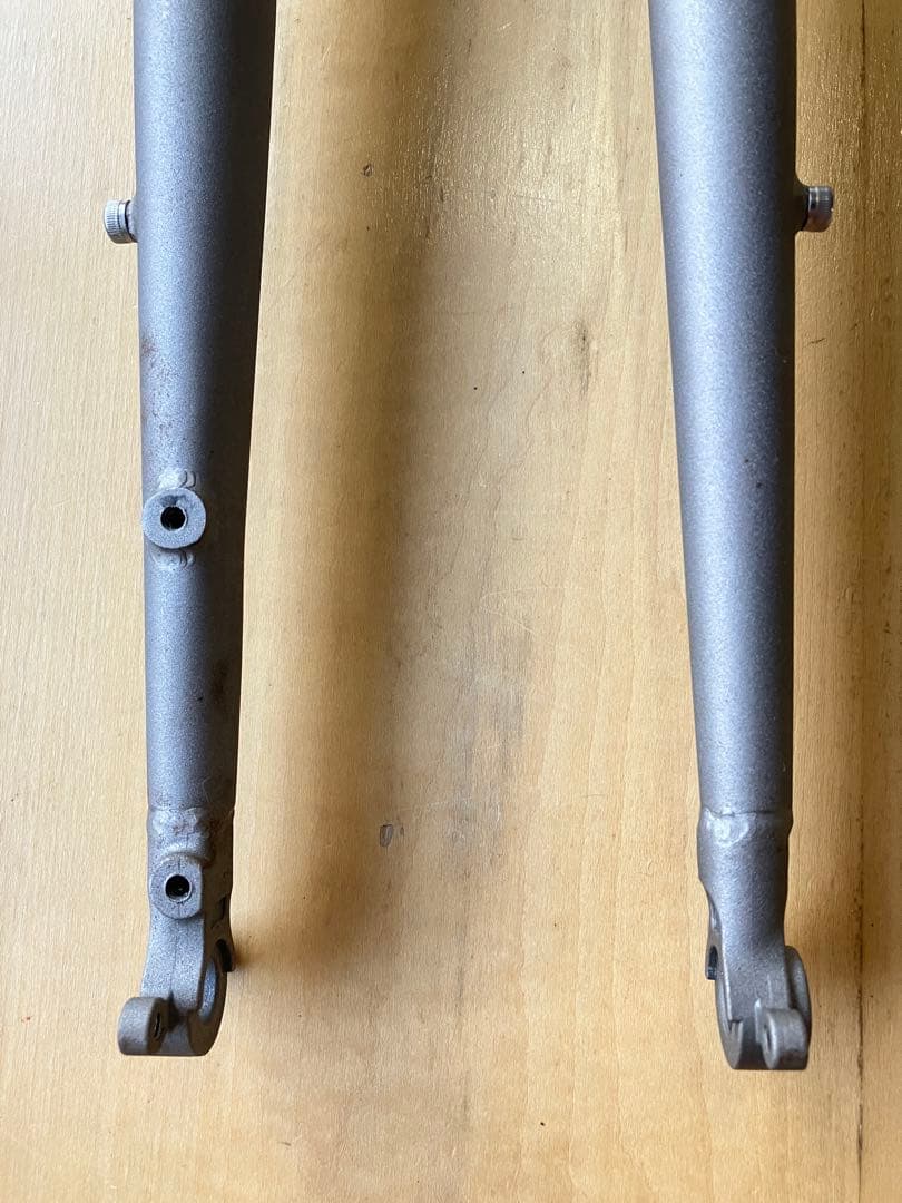 セグメントフォーク クロモリ