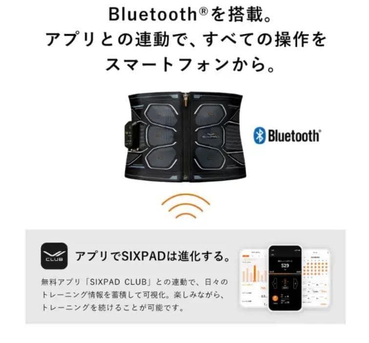 最安値！希少カラー　ピンク LL　シックスパッド パワースーツコアベルト EMS