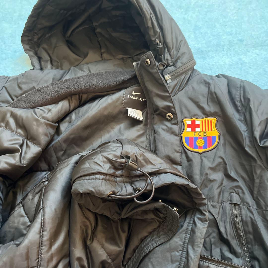 Nike FC Barcelona ベンチコート ブラック