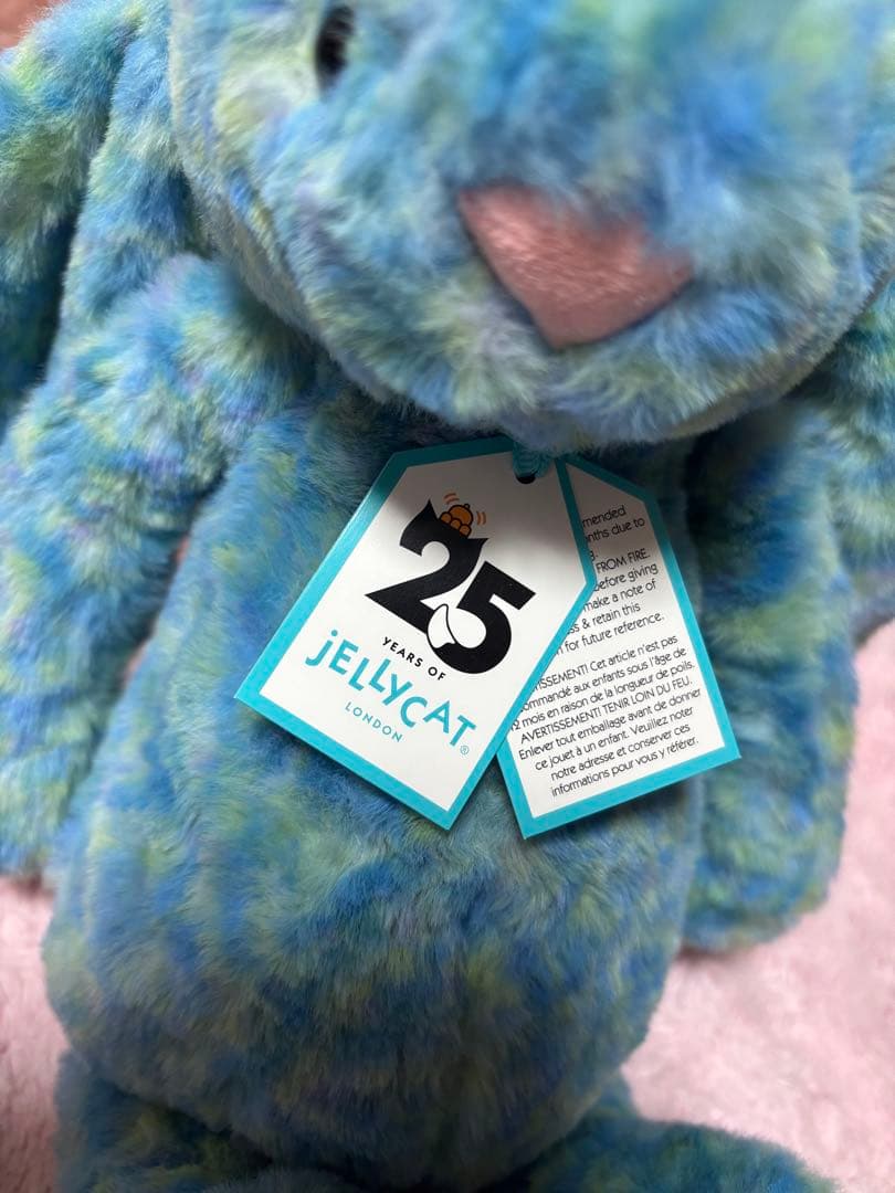 新品タグ付き ジェリーキャット Luxe Azure Bunny うさぎ バニー