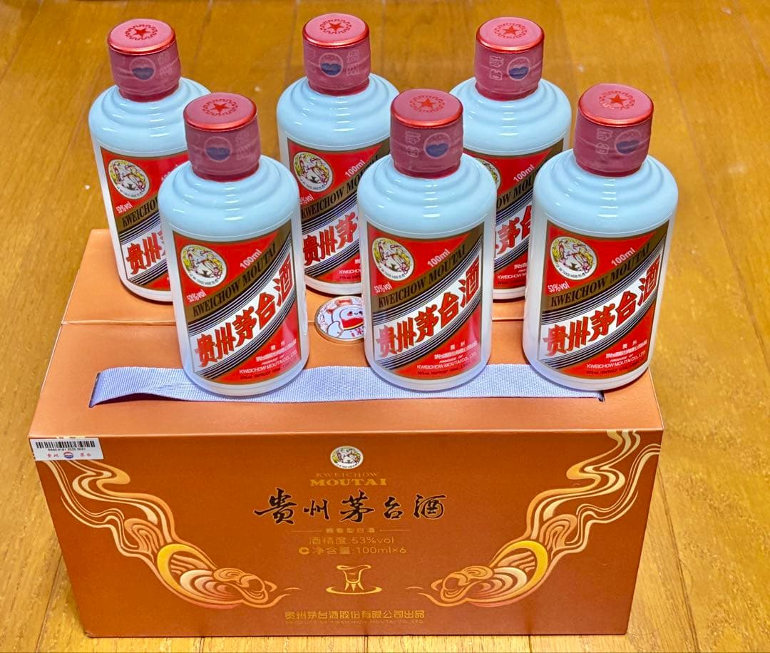 贵州茅台酒100ml 6本セットMOUTAI贈答品