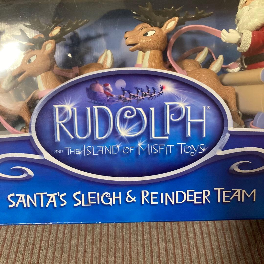 トナカイ サンタ　フィギュア　メモリーレーン　インテリア　アメトイ　レア