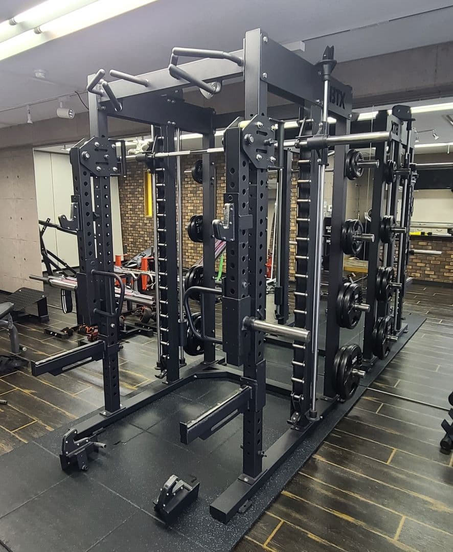 ジャマーアーム付スミスマシン&ハーフラック 【引取限定】