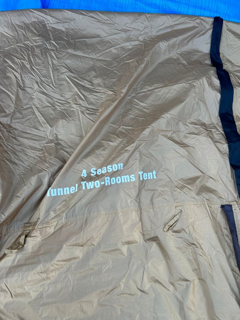 【美品】テントファクトリー 4シーズン トンネル2ルームテント