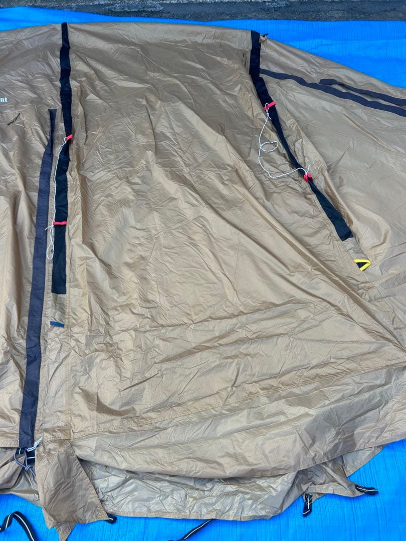 【美品】テントファクトリー 4シーズン トンネル2ルームテント