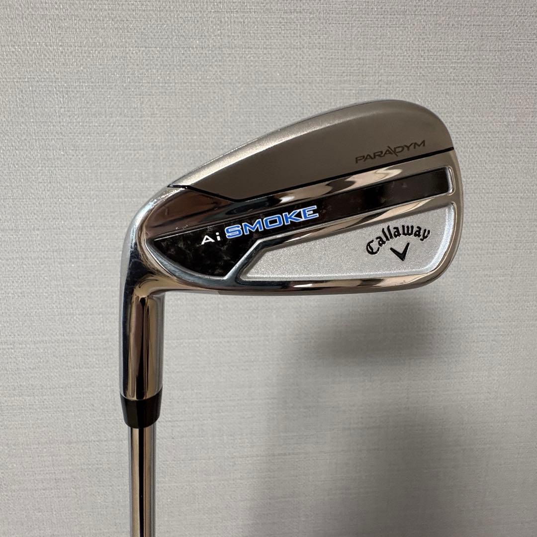 Aiスモーク 7番アイアン レフティ用 純正スチールシャフト　フレックスS