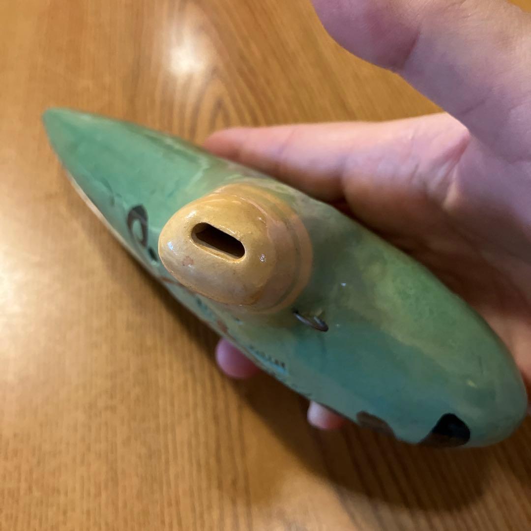 プリマ楽器　陶器オカリナC調　未使用箱入り　手工最高級品