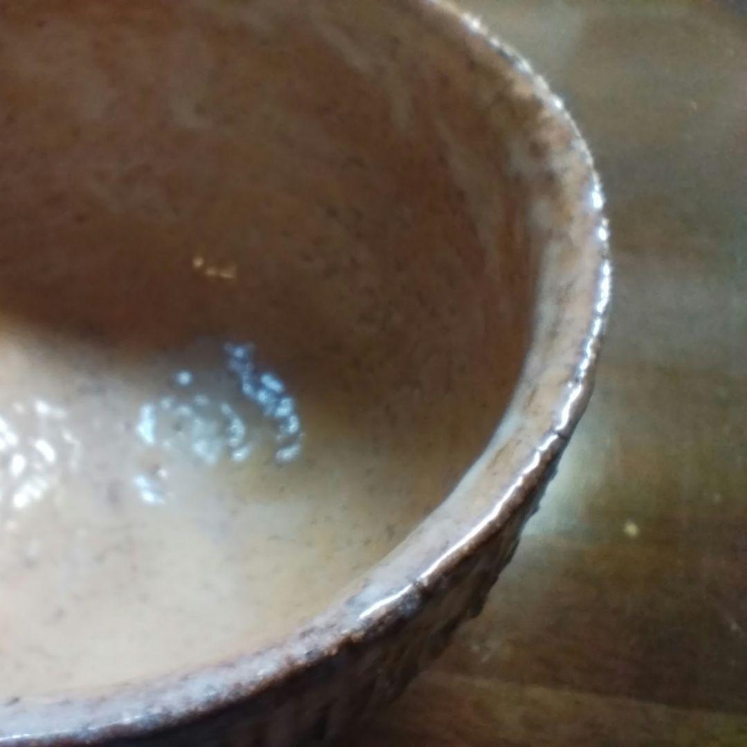 [未使用］波多野英生 萩焼 櫛目茶碗 / 冬茶碗 / 抹茶碗 / 初釜