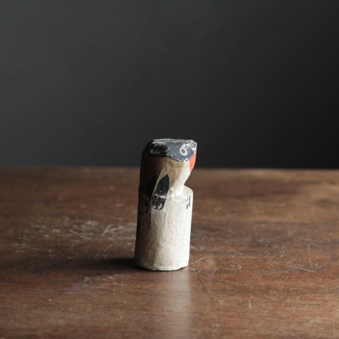 古い 張子 鷽鳥 郷土人形 民芸 古道具 アンティーク