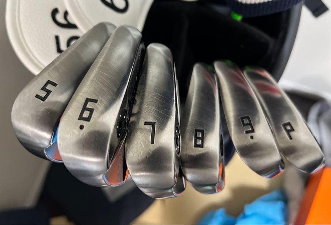 オノフ　FORGED IRON KURO チャコールブラック　5-P 6本セット