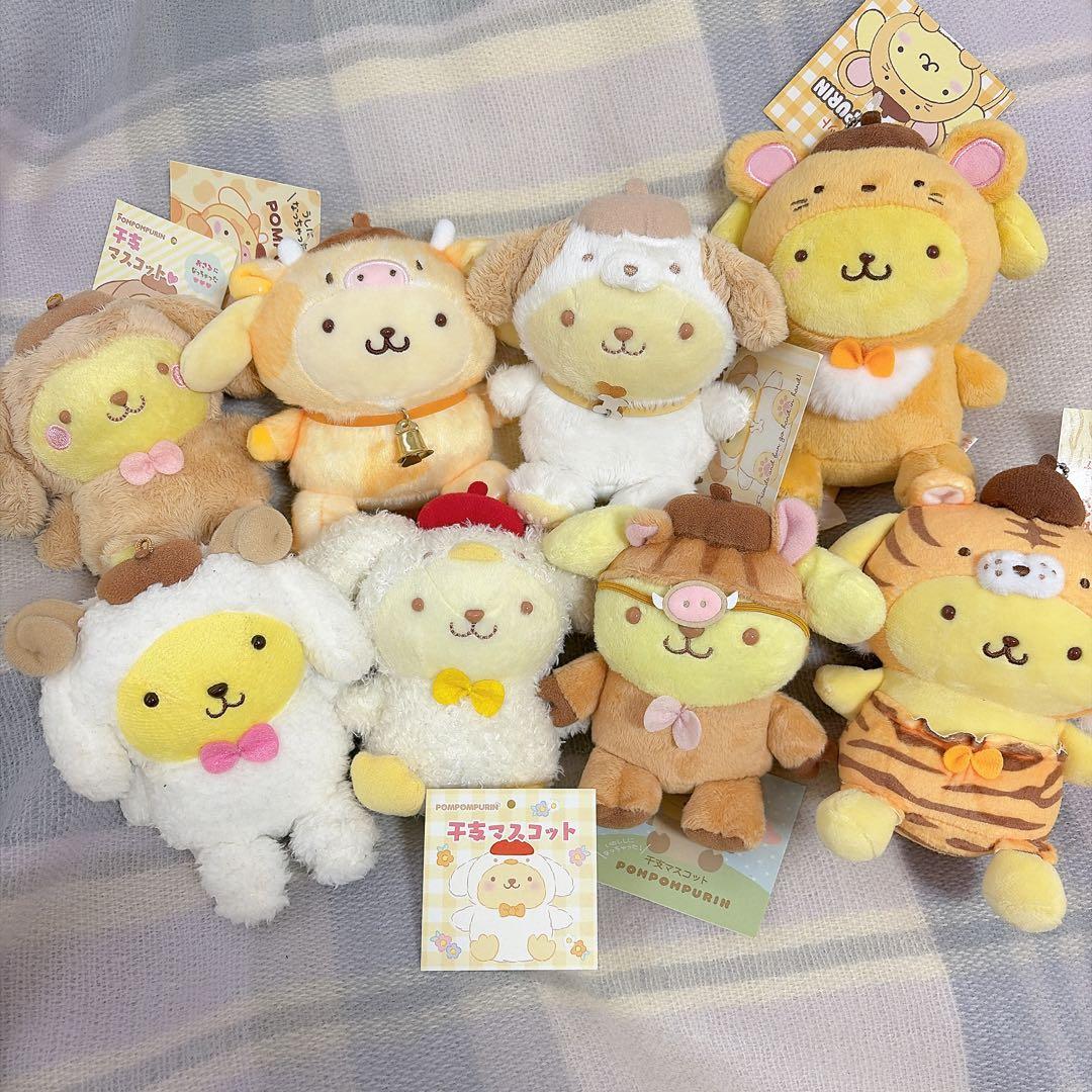 ポムポムプリン　干支　マスコット