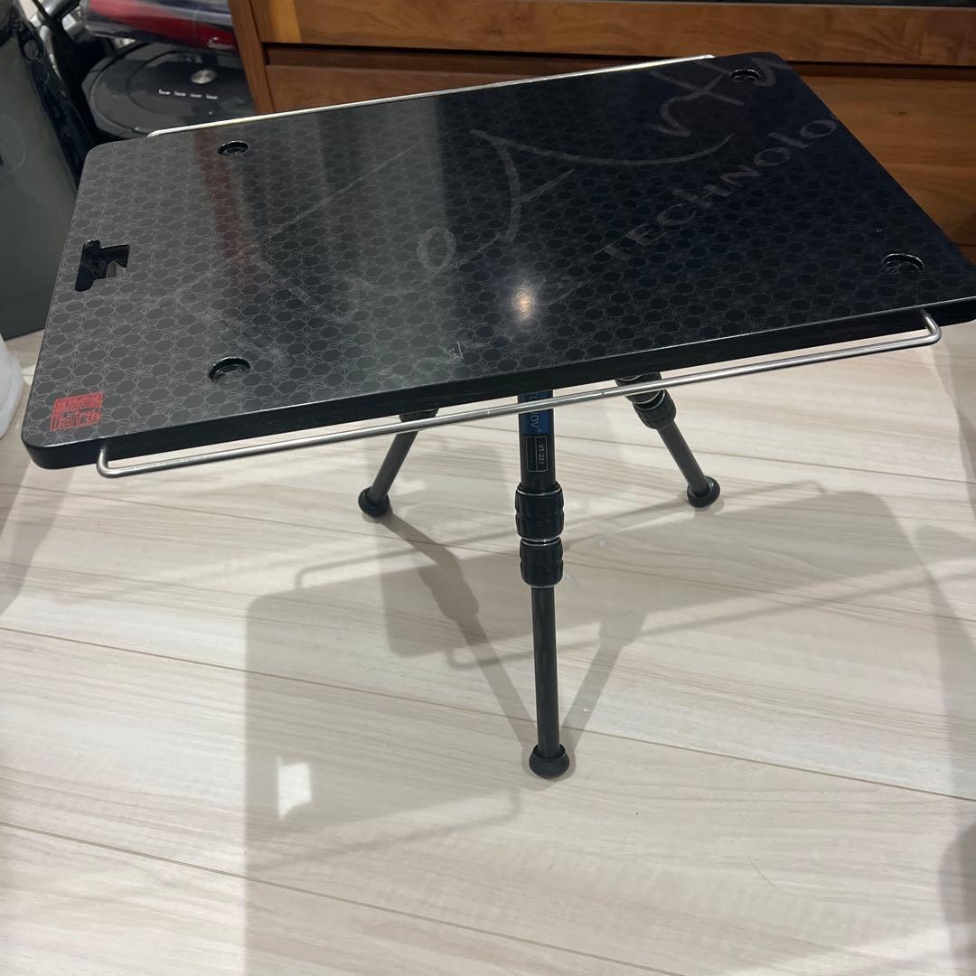 thearth 床上手さん　炭カラー　ノーマル　カーボン三脚セット